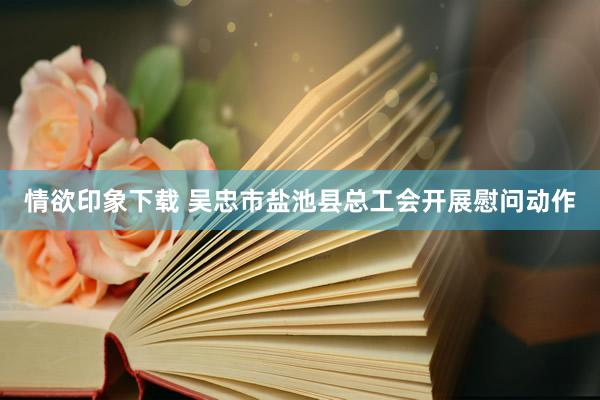情欲印象下载 吴忠市盐池县总工会开展慰问动作