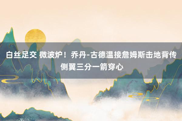白丝足交 微波炉！乔丹-古德温接詹姆斯击地背传 侧翼三分一箭穿心